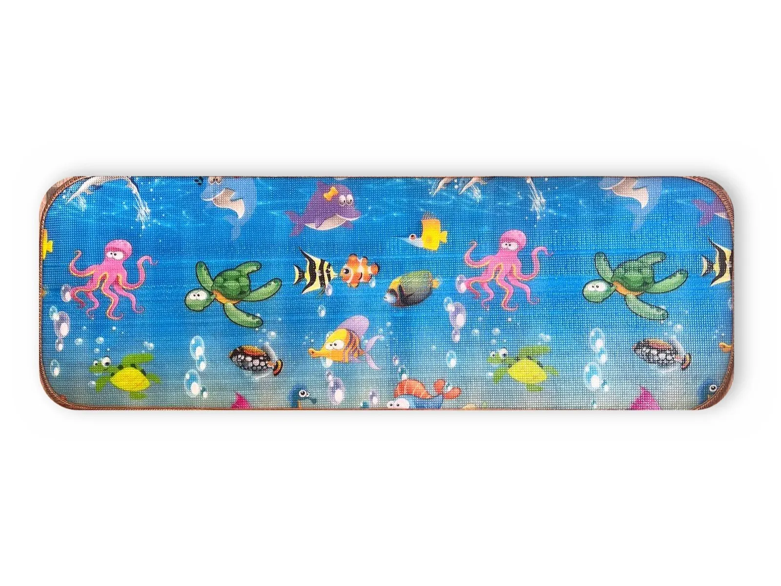 “Trip to Egypt” mat, back side: sea creatures